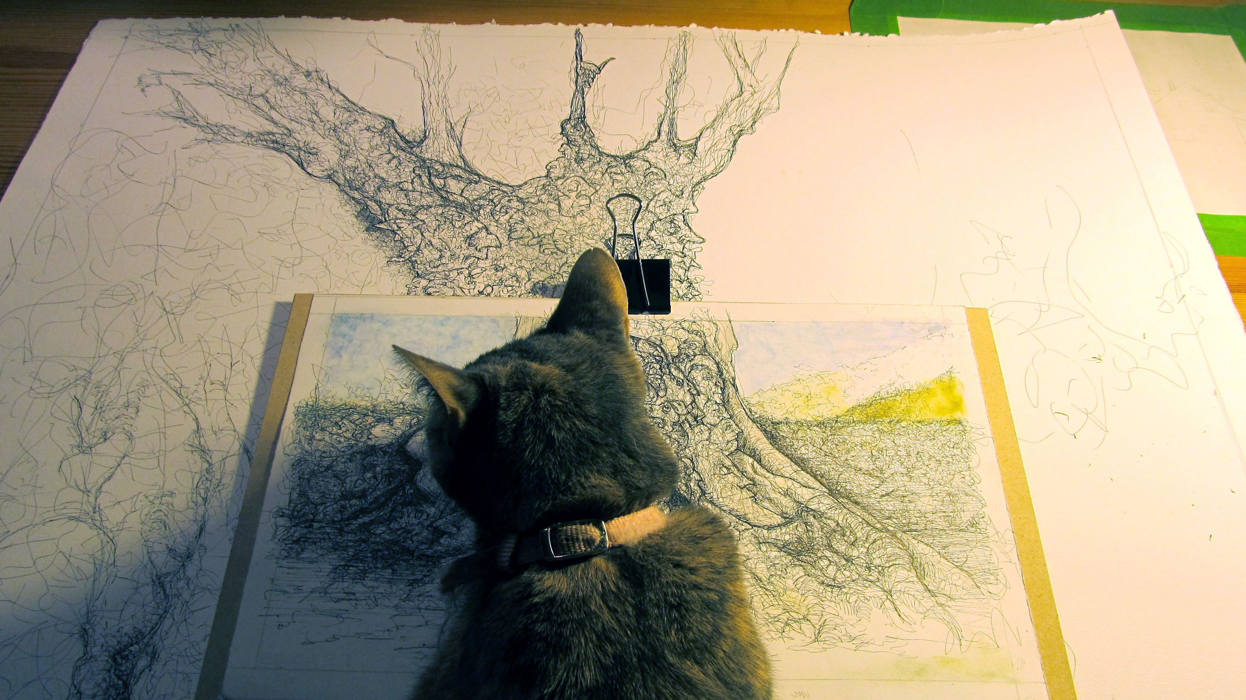 My little helper-pest.